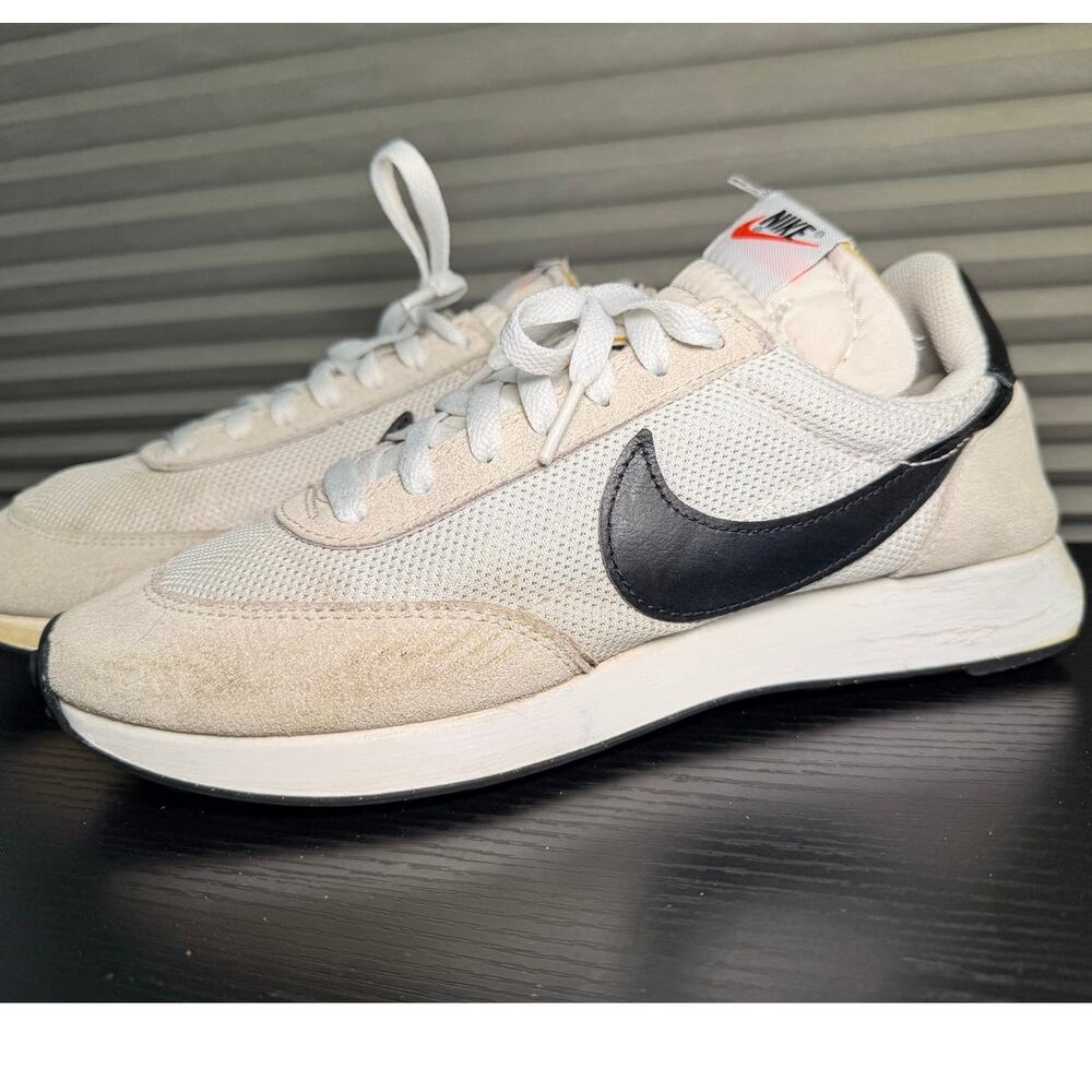 Nike Air Tailwind Beige Black Retro Running Shoes Women’s Size 8.5 Waffle Sole